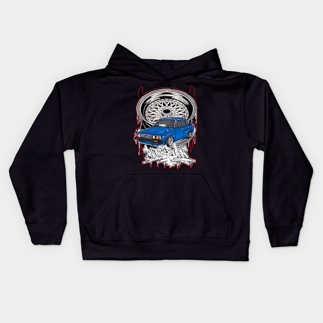 Toyota corola dx Kids Hoodie by Blunts